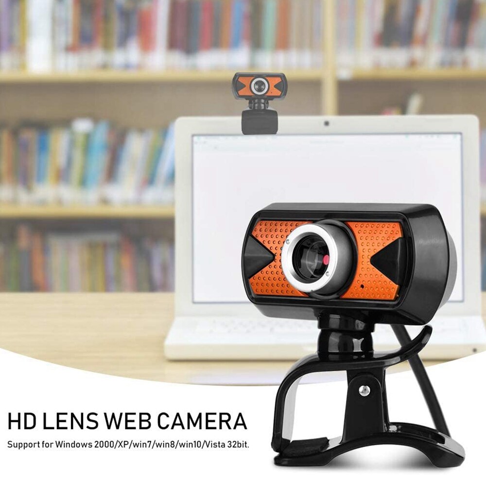 Hd Webcam Usb 2.0 Web Camera Met Microfoon Pc Web Camera Voor Computer Laptop Desktop Video Bellen Opname