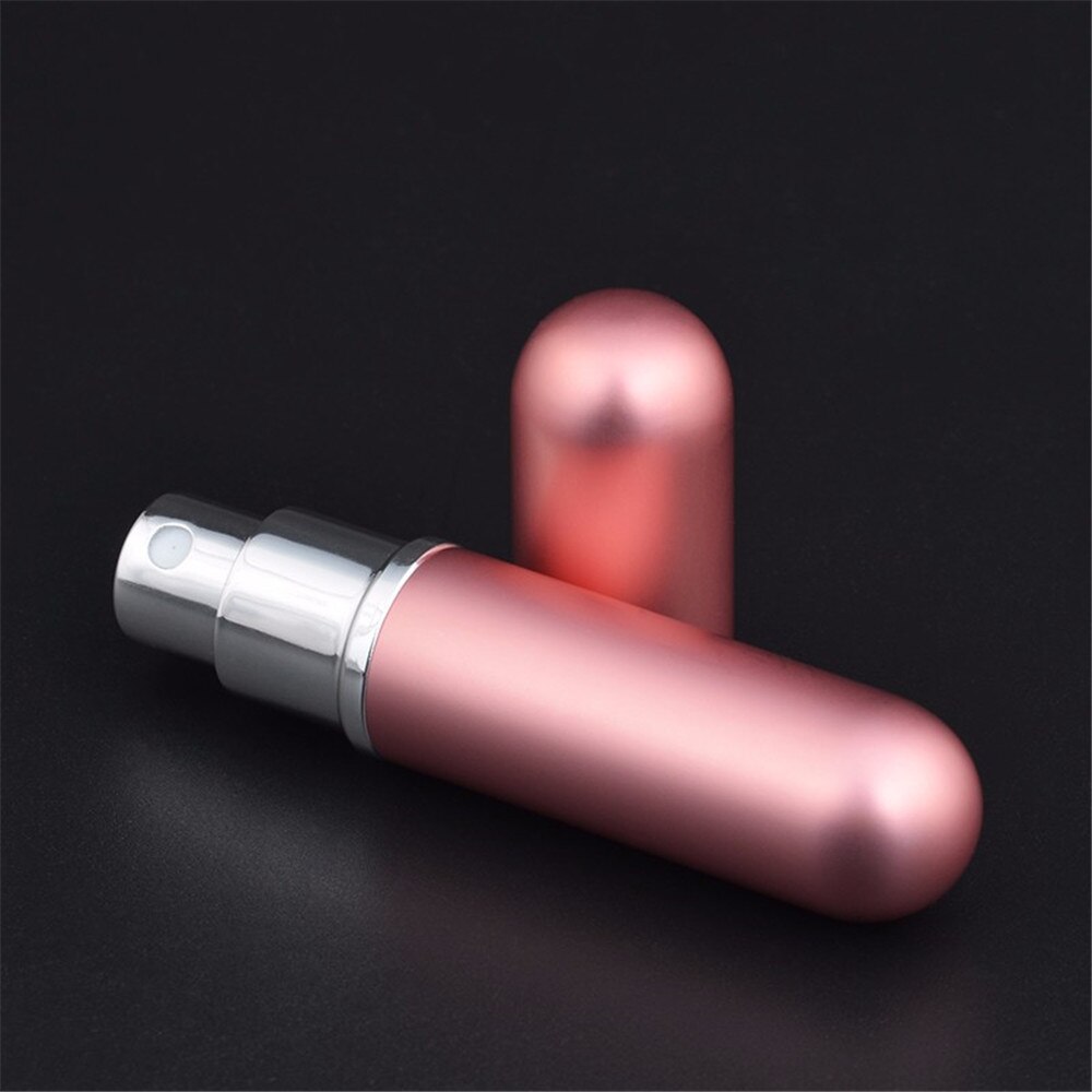 5Ml Navulbare Draagbare Reiziger Aluminium Spray Verstuiver Lege Parfum Fles Voor Reizen Accessoires