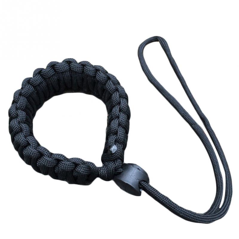 Strong Adjustable Camera Wrist Lanyard Strap Grip Weave Cord for Paracord DSLR #06