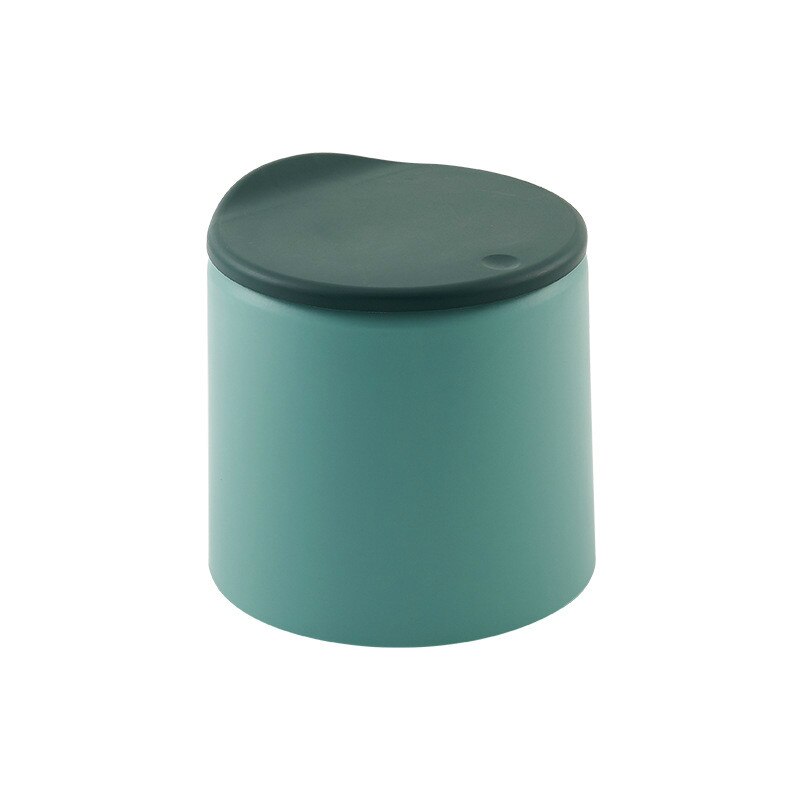 Household Flip and Cute Mini Plastic Trash Can Kitchen Waste Box Nordic Style Bucket Toilet Toilet Small Waste Basket