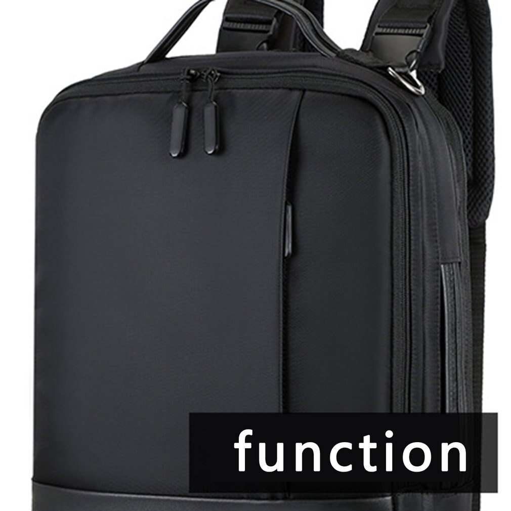 USB Male Backpack Business Computer Backpack Multi-Function Anti-Theft Usb Backpack Water-Resistant Polyester Cycling Bag