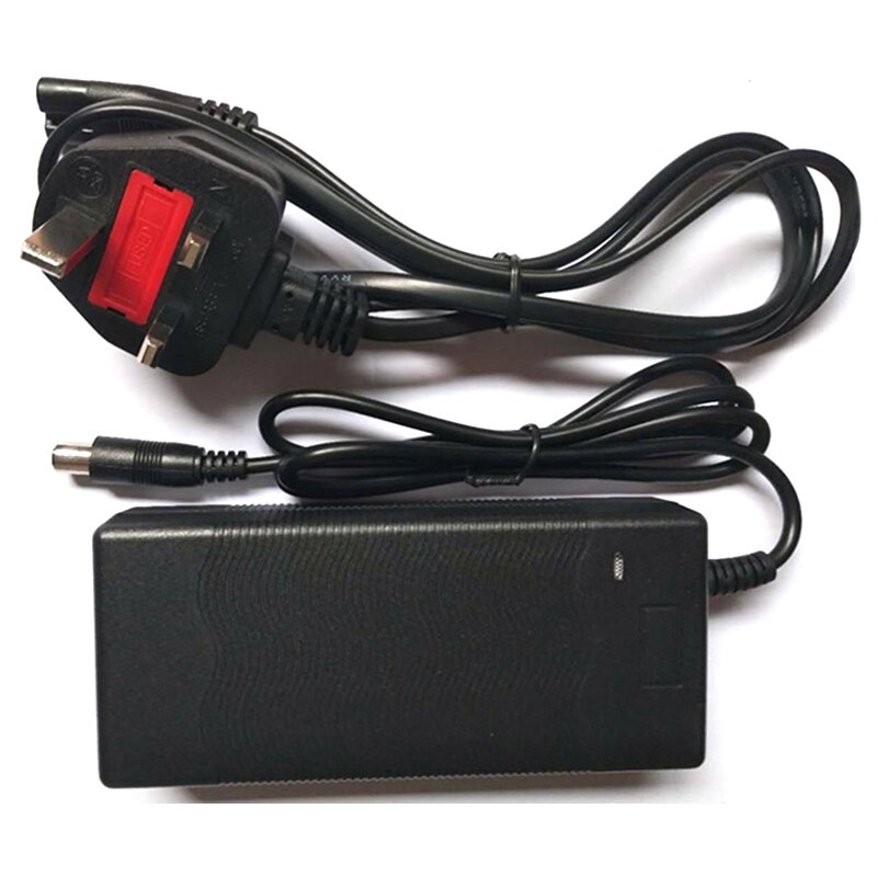 Uk Plug, Electric Scooter Charger 42V 2A Adapter For Xiaomi Mijia M365 Ninebot Es1 Es2 Electric Scooter Accessories Battery C: Default Title