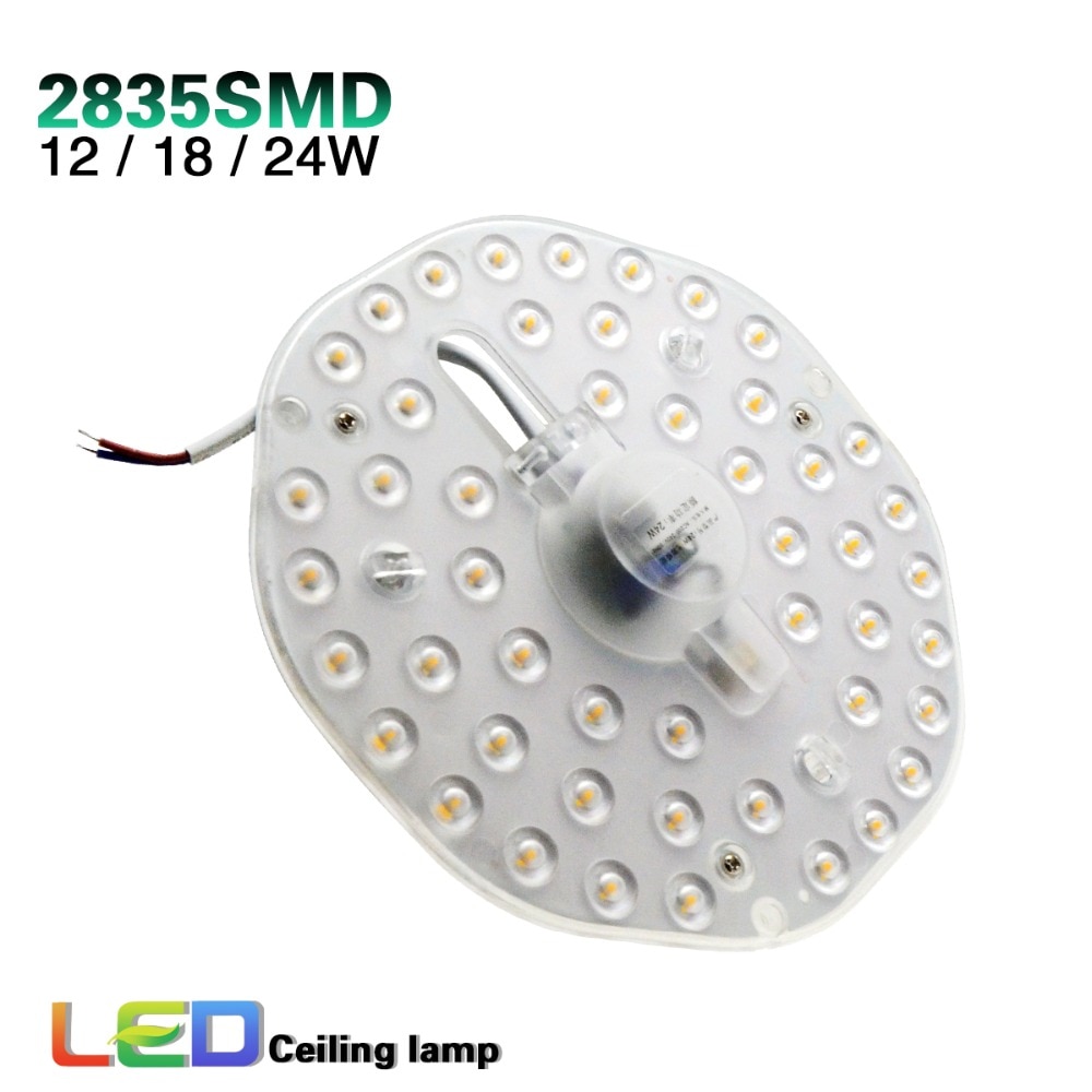 Plafond Lampen LED Module AC220V 230 v 240 v 12 w 18 w 24 w LED Licht Vervangen Plafondlamp verlichting Bron Handig Installatie