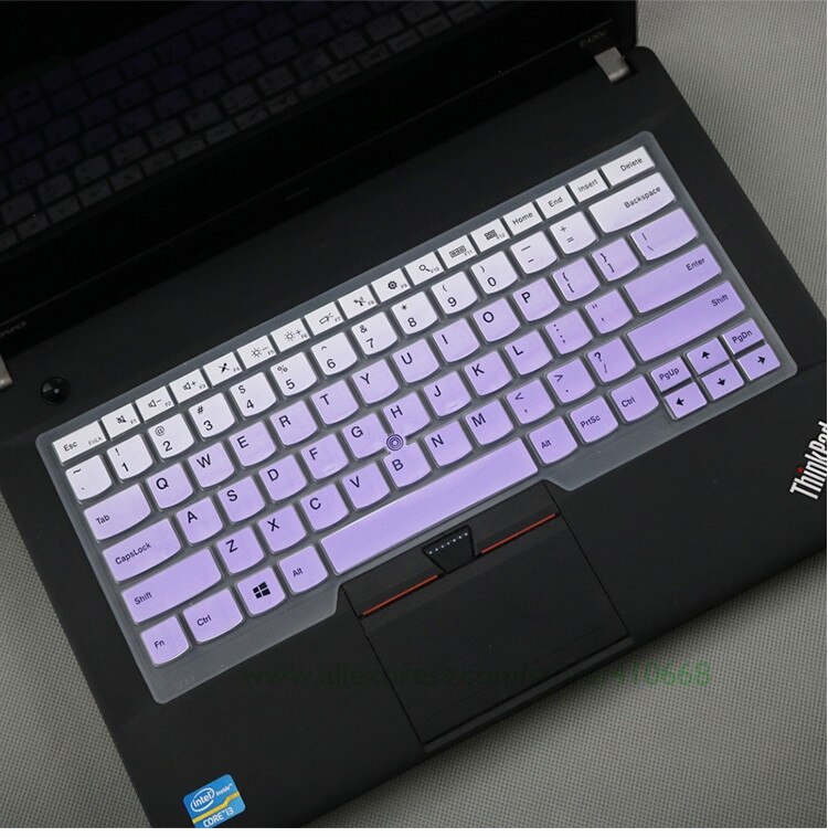 Laptop Tastatur Abdeckung Schutz Für Lenovo ThinkPad L390 L380 T480 T480s T470 T470s Yoga 2rd/3rd thinkPad X1 Kohlenstoff: allmählich Violett