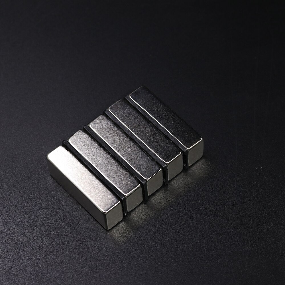 Aimant Permanent N35 en néodyme, bloc magnétique Super puissant, 40x15x10mm, 1/2/5/10 pièces