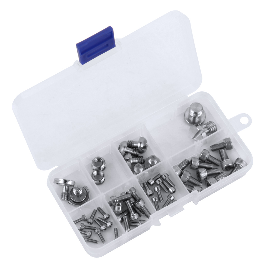 Camera Cage Flash Screw Tool Kit with Storage Box M2.5 M3 1/4" 3/8" Handle Screws SLR DSLR Photography Replacement Accessories