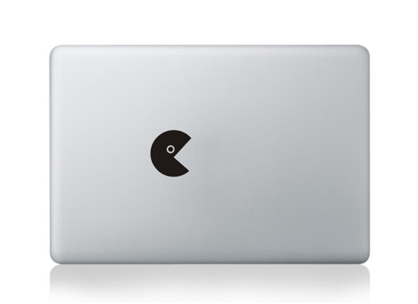 Härlig pvc dekal laptop klistermärke för macbook air pro retina 11 12 13 15 svart partiell hud klistermärke för mac book air 13 capa para: Mb svart-logotyp  (6)