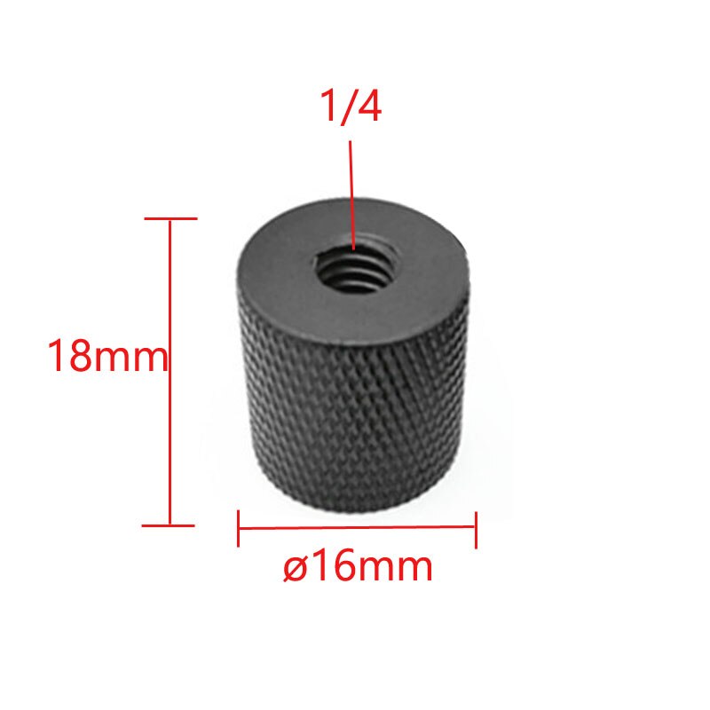 1/4 "Naar 3/8" 5/8 "Om 1/4" Man-vrouw Draad Schroef Mount Adapter Statief Plaat Schroef plaat Schroef Mount Voor Slr Camera: C  14