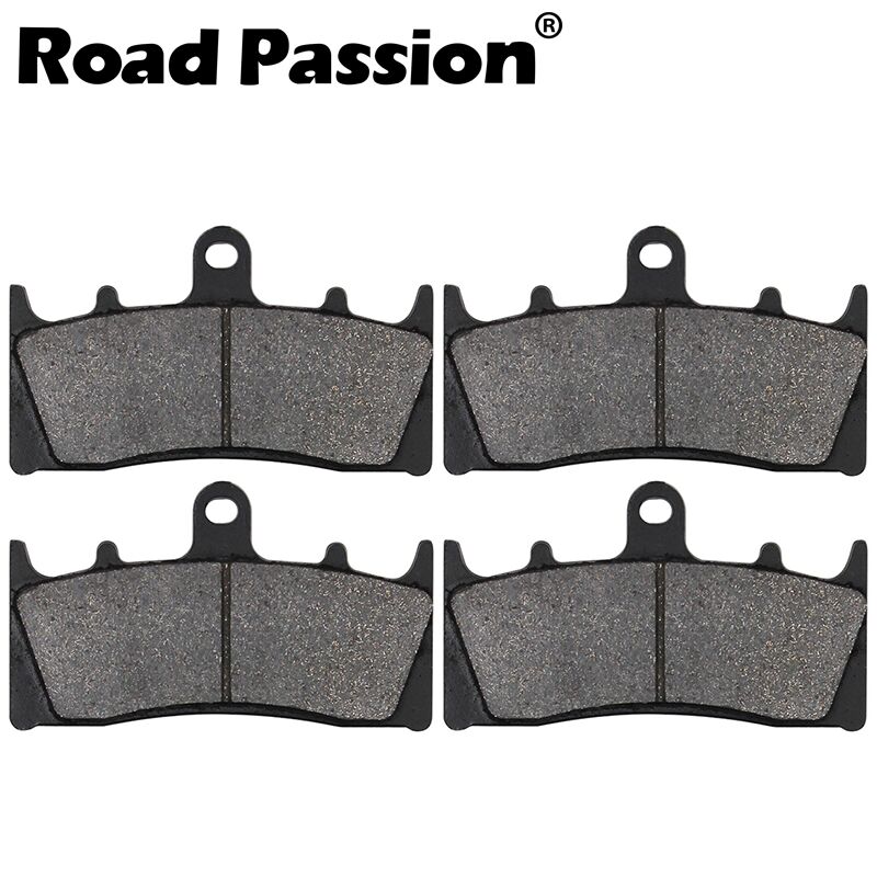 Pastillas de freno delantero de motocicleta para KAWASAKI ZX6R ZZR600 ZX7R ZX9R GPz900R ZRX1100 ZRX1200R ZRX1200S ZX12R VN1500P VN: 2 Pairs