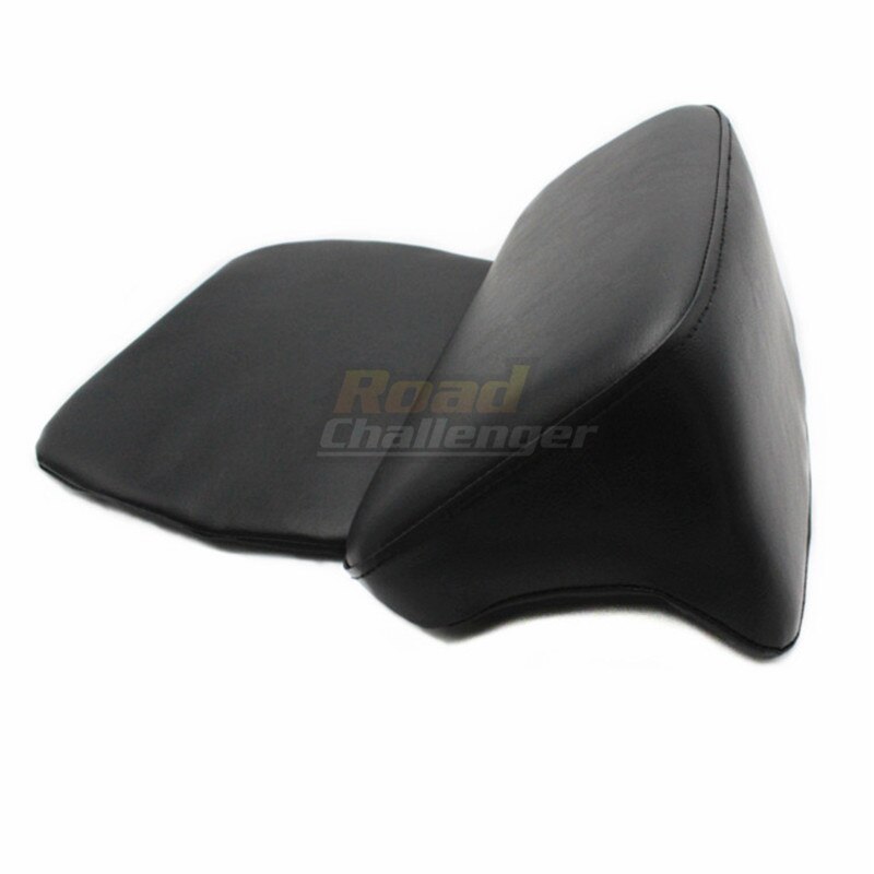 For Harley Touring Tri Glide FLHR FLTR Black Motorcycle Seat Backrest Trunk Razor Chopped Tour-Pak Backrest Pad
