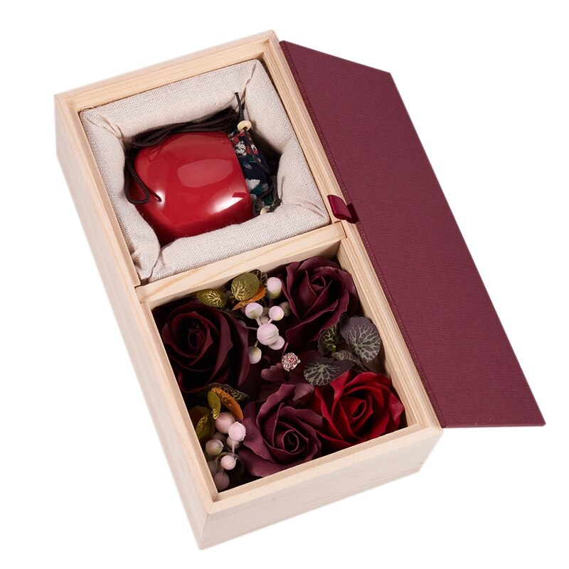 Bath Rose Hand Soap Flower Petals Rose Soap Box Set Guest Soap Shaped Petals Best Ideas Her Women Teens Girls Mom Bir