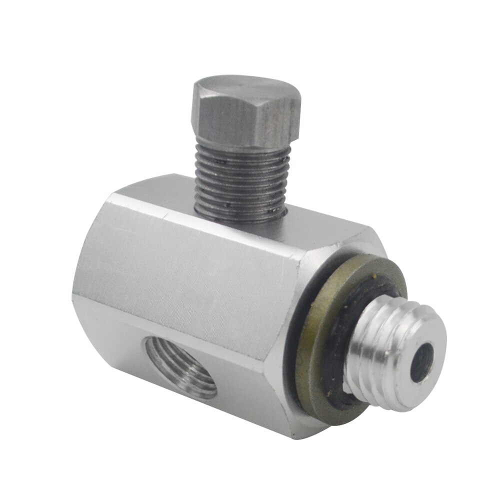 -para BMW Serie 3 E30 E36 adaptador de medidor de temperatura de presión de aceite de 3 puertos T pieza HT-OGA01