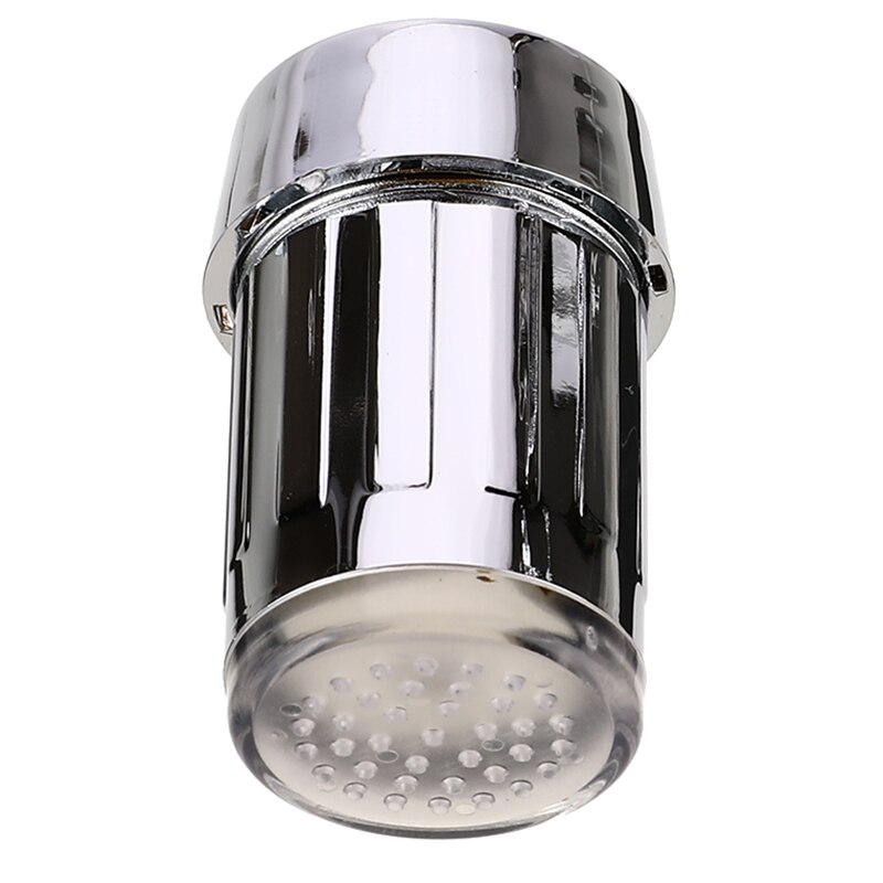 Lichtgevende led waterkraan douchekraan wastafel watersproeier badkamer keuken verwarming kranen thermostaat blauw /3 kleuren /7 kleuren