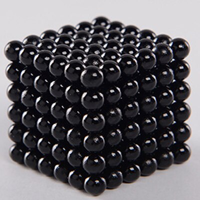 Anti-Stress Giocattoli Per Adulti Infinity Cubo Antistress Definito 5mm216 PCs Variabile BuckBalls Multi-color FAI DA TE Giocattoli: black