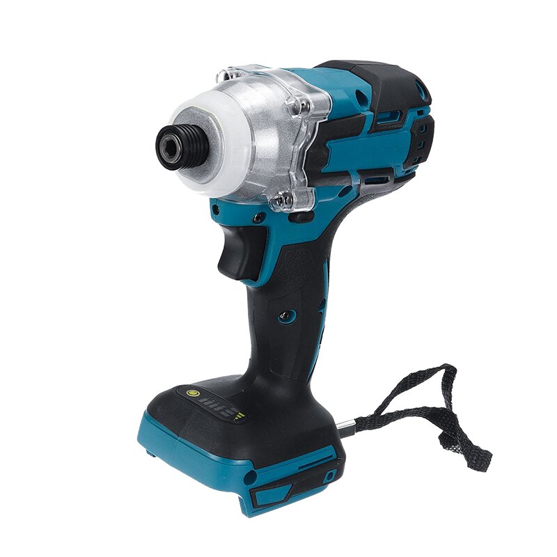 18V Cordless Electric Screwdriver Speed Brushless Impact Wrench Rechargable Drill Driver+ LED Light For Makita 18V Battery