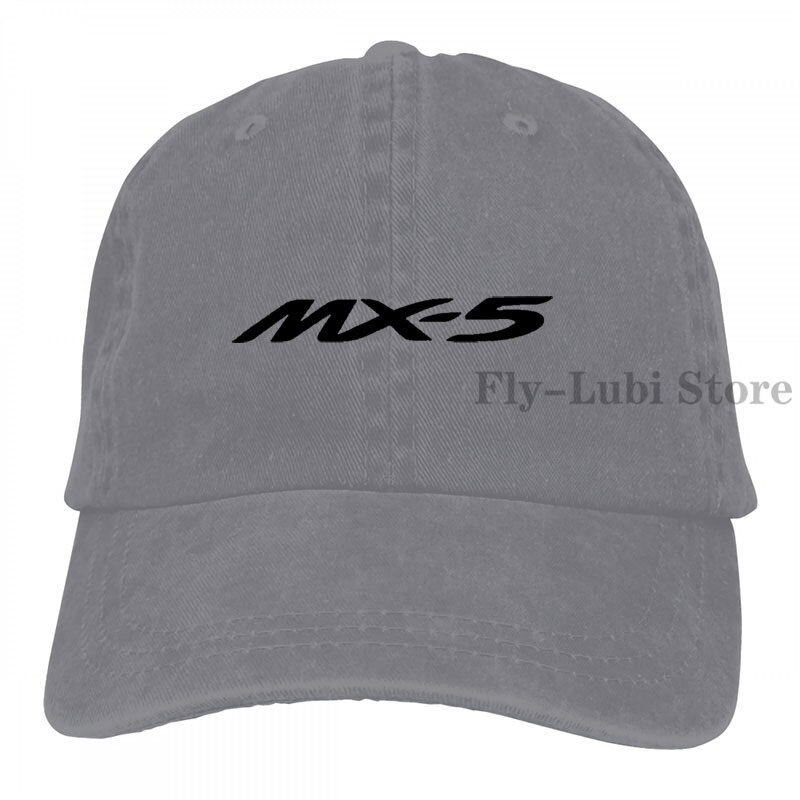 Mazda Mx 5 Baseball cap men women Trucker Hats adjustable cap: 2-Gray