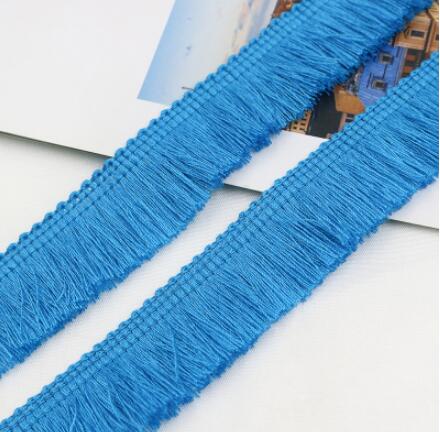 5 meter polyester fransar spetsar handgjorda kuddar kläder örhängen smycken dekoration tofsar mesh vit rosa ros 2.5cm: No5