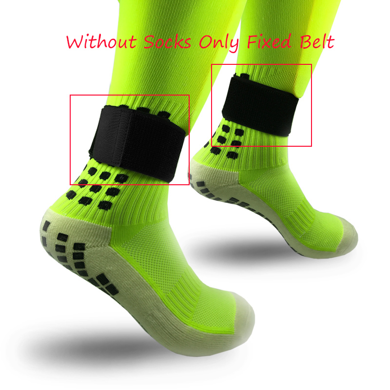 1 Paar Voetbal Shin Guard Blijven Vaste Bandage Tape Scheenbeschermers Voorkomen Off Verstelbare Elastische Sport Bandage Sport Vaststelling riem