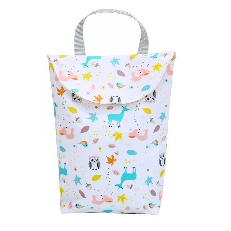Multifunktionale Baby windel tasche, wiederverwendbare stilvolle wasserdichte windel lagerung tasche, tragbare große-kapazität Mutter tasche