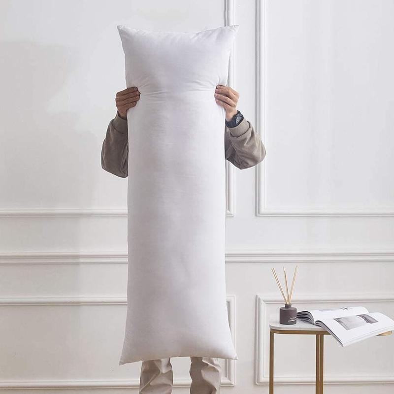 34*100/40*120Cm Witte Niet-geweven Stof Lange Kussen Slaap Beddengoed Dutje Kussen Accessoriesbedroom Thuis U8W9