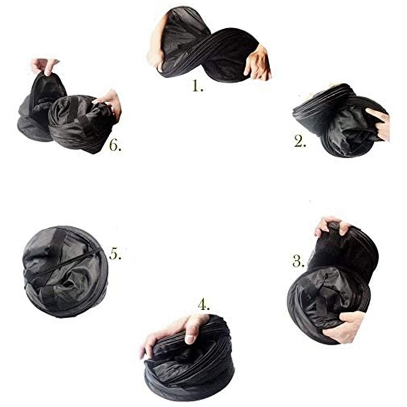 Étendoir à herbe filet 2 Pack 4 couches 2Ft séchoir à herbe maille séchoir à suspendre filet avec fermeture à glissière (noir)