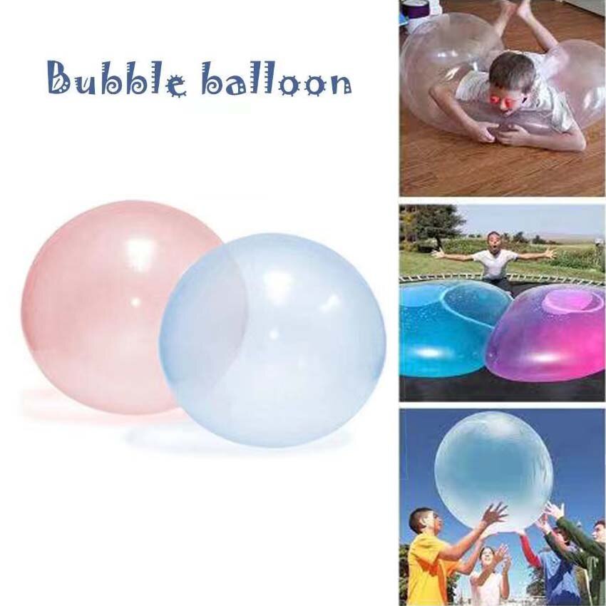 Durable Magic Bubble Ball Inflatable Fun Ball Amazing Tear-Resistant Super Wubble Bubble Ball Inflatable Outdoor Balls