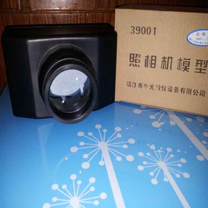 Cameramodel beeldvormingsmodel primaire optica principe exploratie experimentele natuurkunde onderwijsinstrument