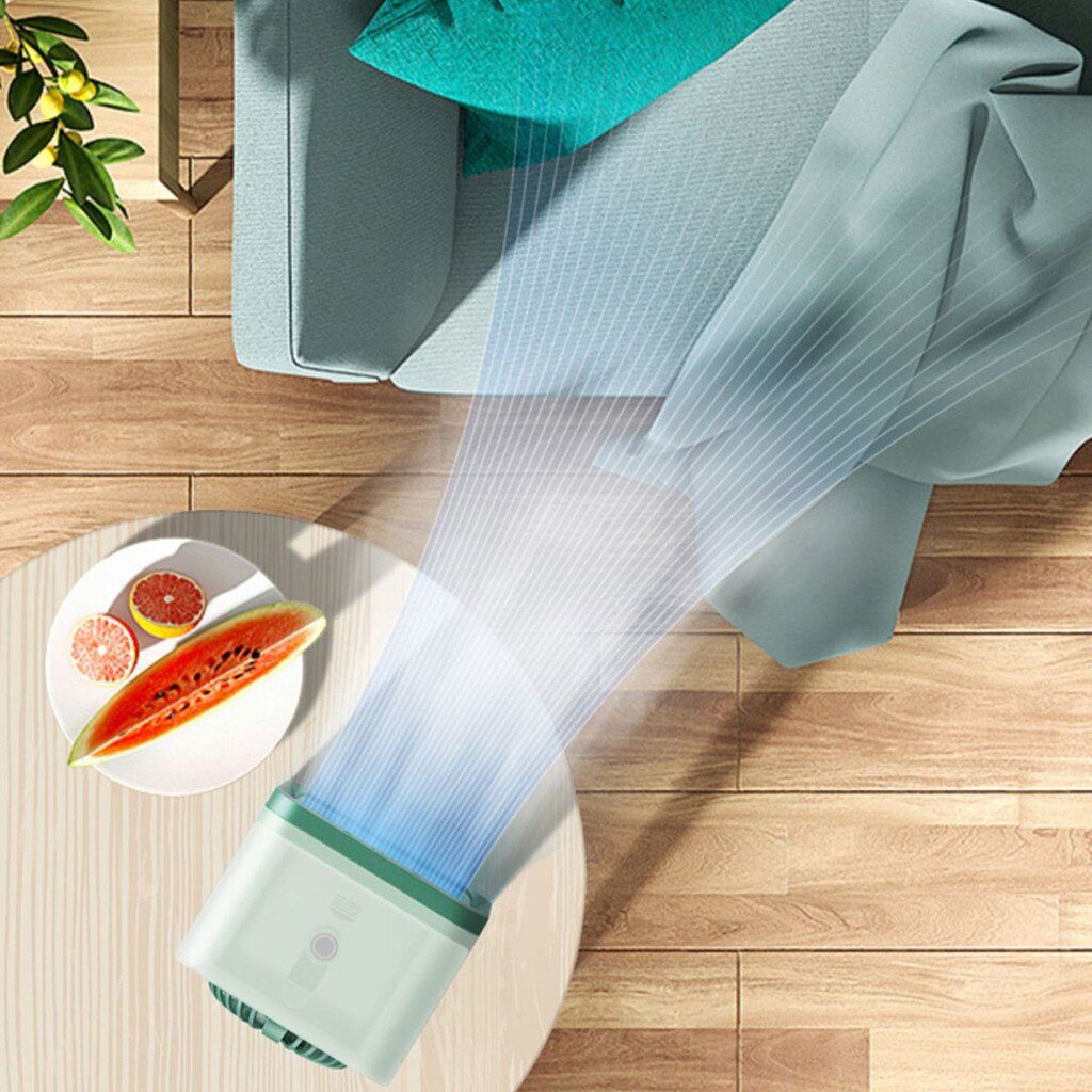 USB Mini Portable Air Conditioner Humidifier Air Cooler Upgraded Mute Freon free, energy efficient & eco-friendly termostat