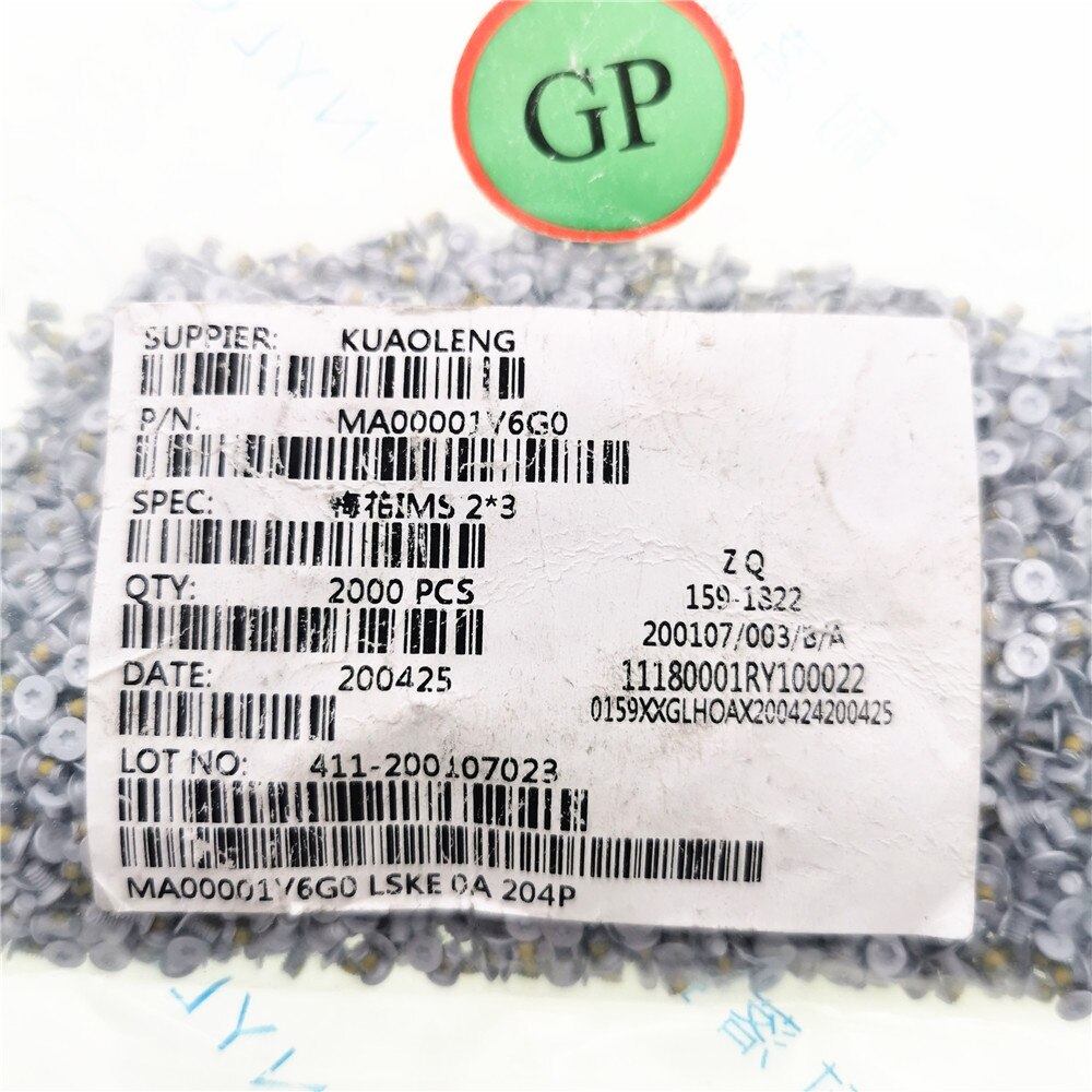 White Bottom Base Back Cover Screw For Dell XPS13 9370 9380 7390 9300 XPS 15 9570 7590 9500 Precision 5530 5540 5550 Laptops