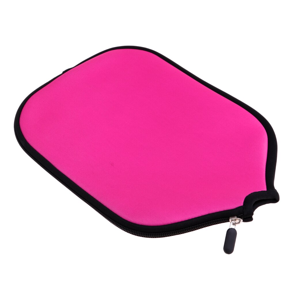 Premium Neoprene Pickleball Paddle / Racket Cover Zipper Protective Case Storage Holder Sleeve Bag Accessories - Various Colors: A19