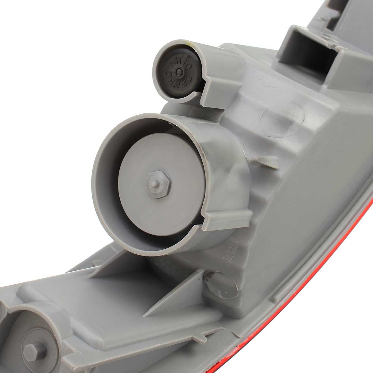 Rød halogen bagkofanger lys bremse tåge reflektor lygte til mitsubishi/outlander  ex 2007