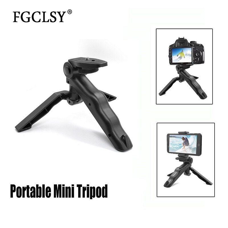 Fgclsy Mini Draagbare Statief 1/4 Schroef-Interface Universele Statief Voor Iphone Android Telefoon En Gopro Camera