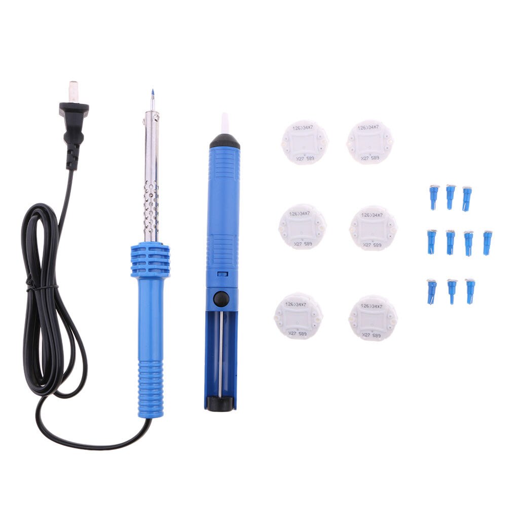 1 Set Stepper Motor X27 589 Speedometer Cluster Soldering Iron LED Light Kit