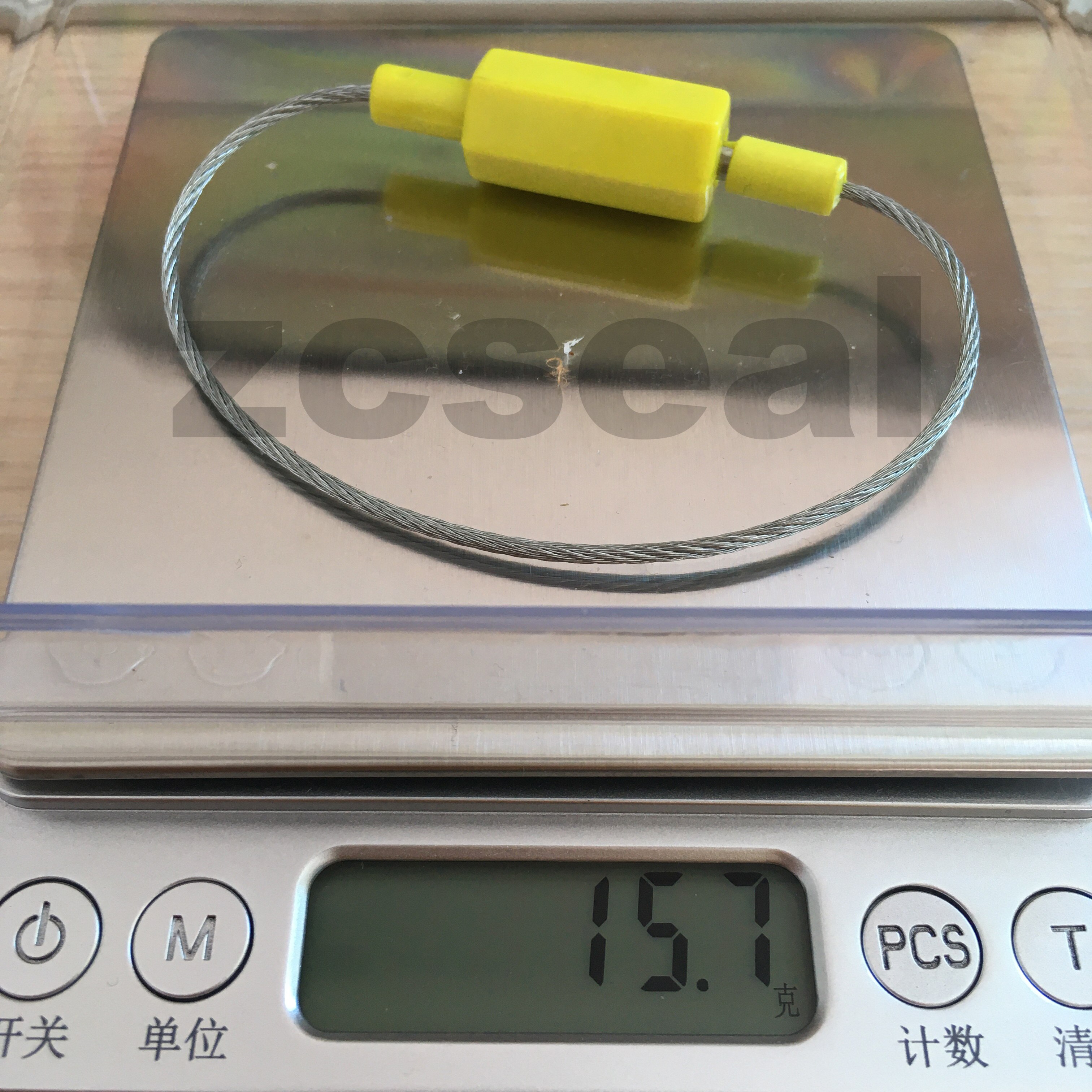 10 Pcs Staaldraad Seal Met Lood Label Container Seal Met Lead Plastic Seal Met Eenmalige Sealing Lock