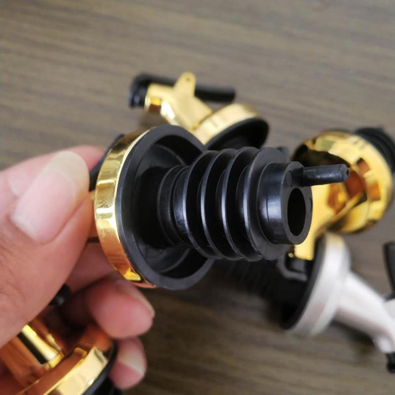 Gouden Olijfolie Azijn Flessen Stopper Kan Lock Plug Seal Lekvrije Food Grade Plastic Nozzle Spuit Schenker Likeur dispenser
