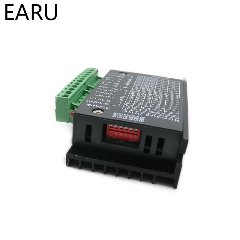 Stappenmotor Driver Microstep Driver Digitale TB6600 DC9-42VDC Nema23 1 As 2 Fase 4A Cnc Router Controller