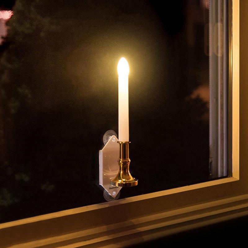 2pcs Solar Led Candle Light Solar Powered Flameless Lamp Outdoor Indoor Window Decoration Wedding Party Decor Light 2pcs Solar Led Candle Light Solar Powered Flameless Lamp Outdoor Indoor Window Decoration Wedding Party Decor Light