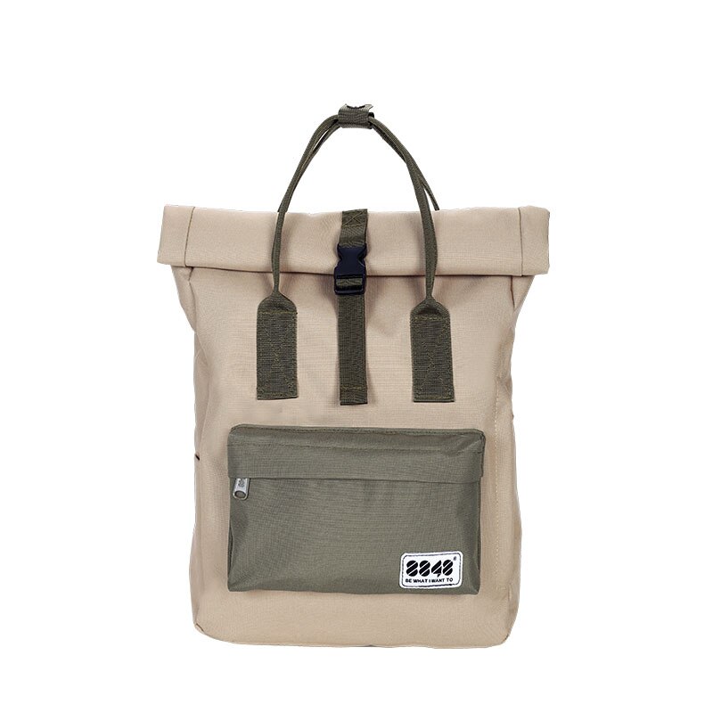 Girls Canvas Backpack Women Laptop Backpack Double Zipper Backpack Large Capacity School Bags Backpack for teens 030-041-008: 018