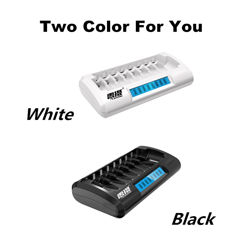 Leise Battery Charger C818A - AA AAA Ni-Mh 1.2V - LCD Display - Fast Charging - DC Input 12-18V