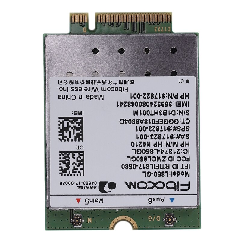 WIRCARD L850-GL LT4210 FDD-LTE TDD-LTE 4G moduł 4G SPS 917823-001 dla 430 440 450 G5 zeszyt: Default Title