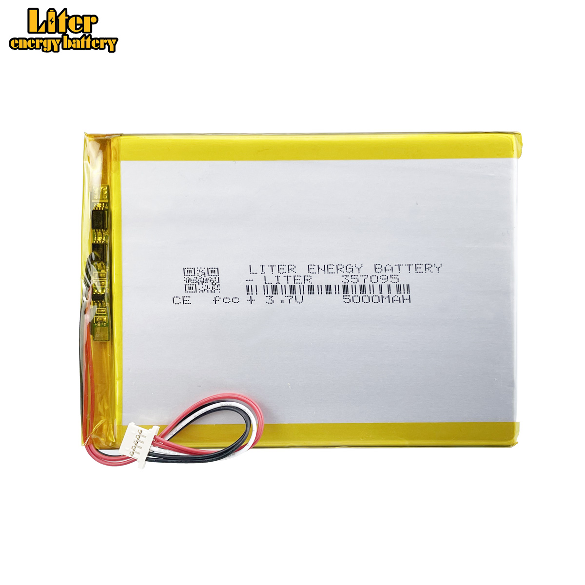 Conector de 5 cables 357095 Batería de la tableta 3.7V 5000mAh para las baterías recargables del multipad de la tableta del niño