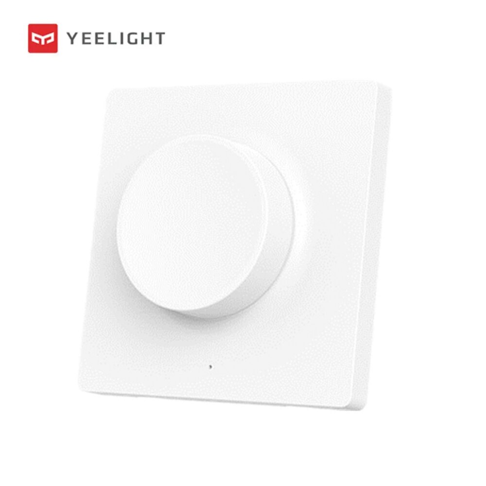 Yeelight Bluetooth Smart Dimmer Switch Standard Edition Wireless BLE4.2 Light Switch for Ceiling Lamp Wall Pasted Remote Control: Default Title