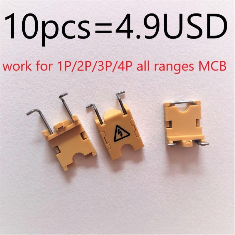10pcs/lot multi pole MCB lockout master lockout 1P 2P 3P 4P breaker lockout ABB lockout