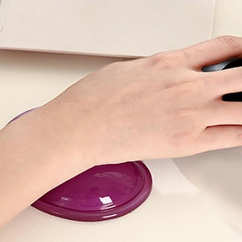 3D Wrist Rest Mouse Pad For Office Work Heart-shaped Comfort Silica Gel Hand Pillow Memory Cotton