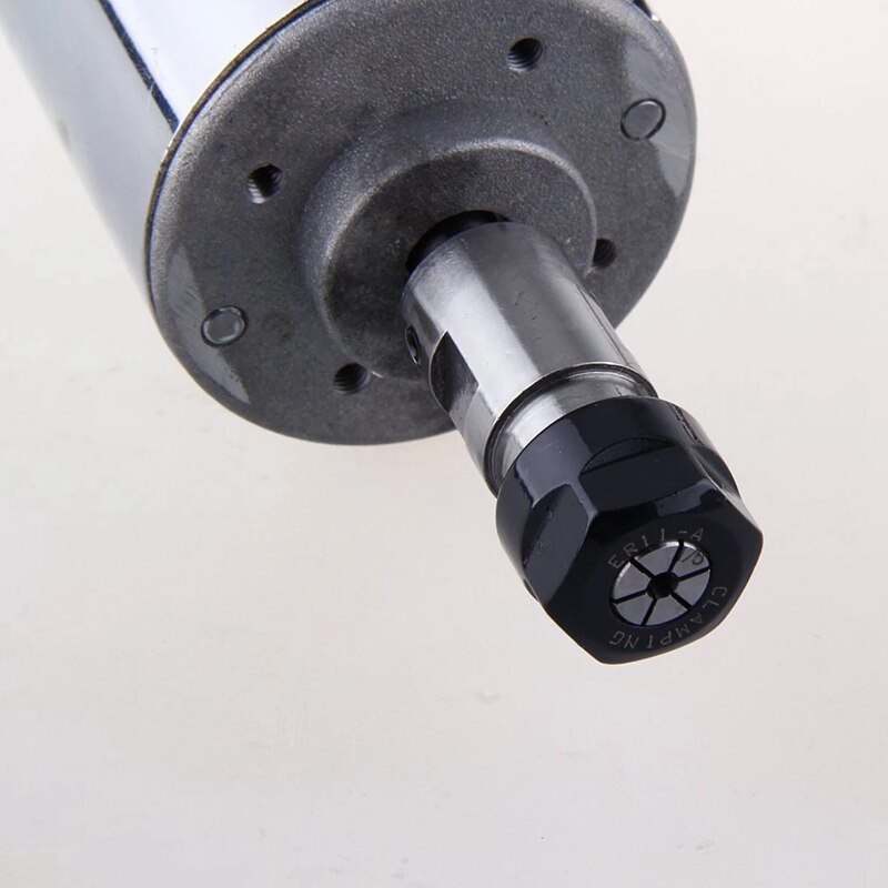 300W CNC Spindle Air-Cooling Spindle DC 12V-48V Spindle Motor ER11 Brushed DIY Engraving Machine Spindle