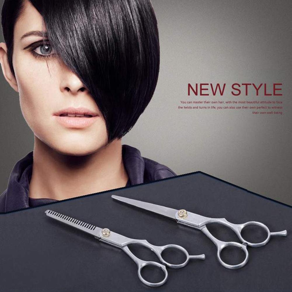 1Pcs Hair Cutting Thinning Scissors Barber Shears Hairdressing Salon Hair Clipper Universal