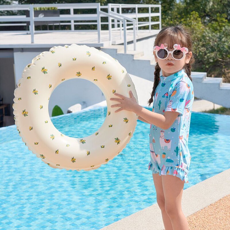 Inflatable Circle For Children Circle Swimming Kids Floaties Inflatable Swimming Ring Pool Accessories Baby Float Pool Toys