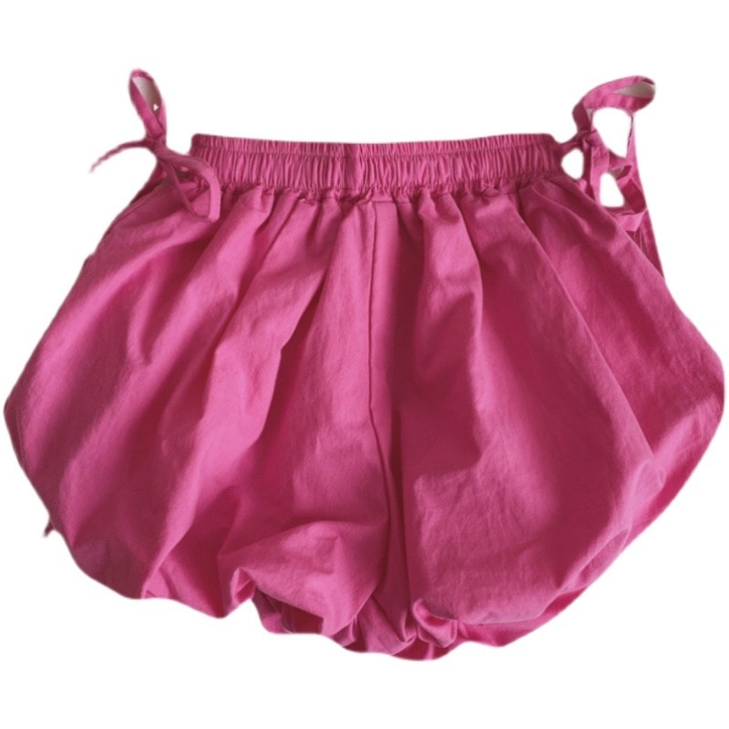 freundlicher kurze Hose Knöchel Länge Elastische Taille verlieren Solide Baumwolle Neue Komfortabel Niedlich SchöNe Einfache Sommer freundlicher Mädchen