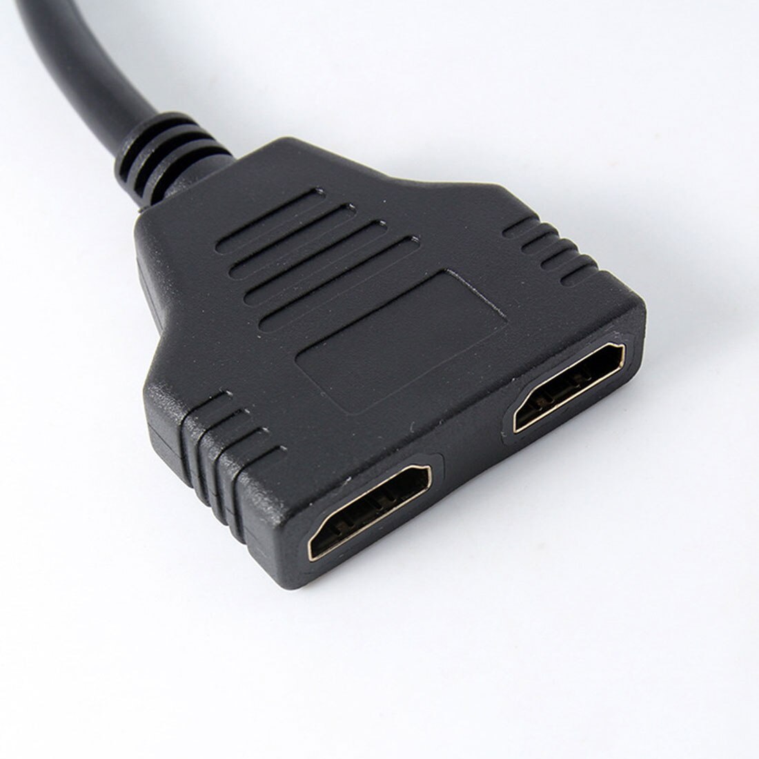 Hdmi-splitterkabel 1 mannelijke dubbele adapter in hd led lcd-tv-converter