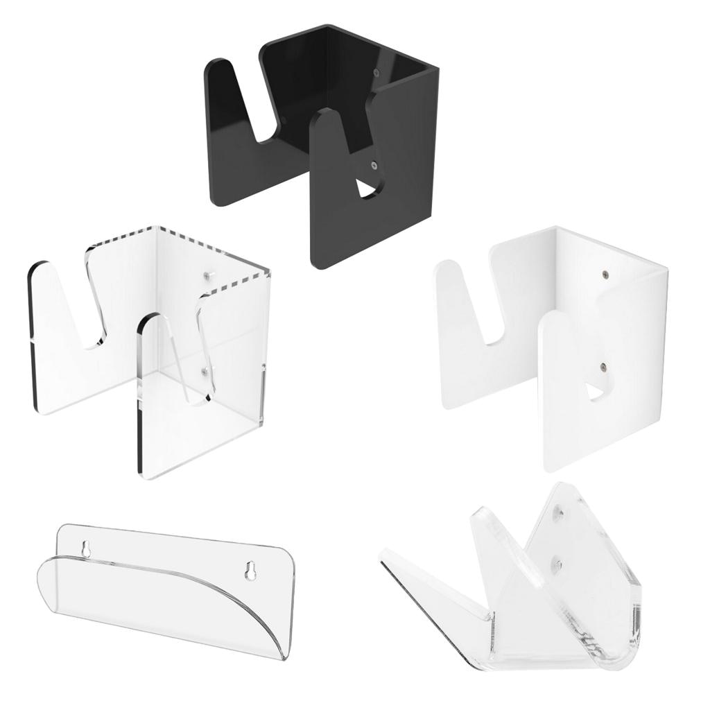 Skateboard Wall Hanging Bracket Longboard Display Rack Single/Double Rocker Flat-Plate Holder Hanger - Garage Room Sports Stores